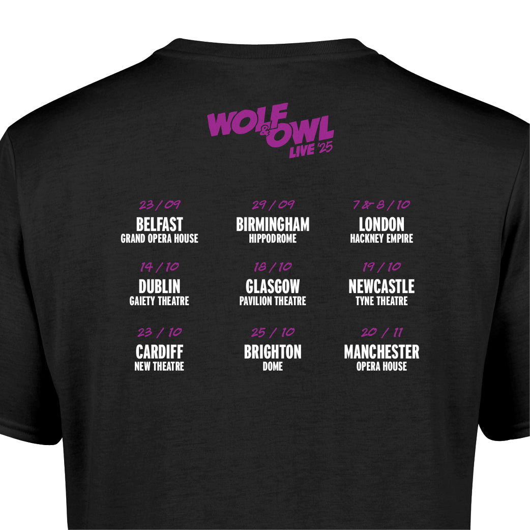 Wolf & Owl Live Tour T-shirt